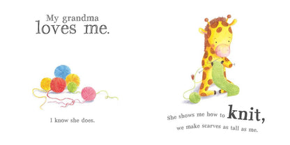 My Grandma Loves Me, perfect for gifts for kids and curated gift boxes (styled in a curated gift box)