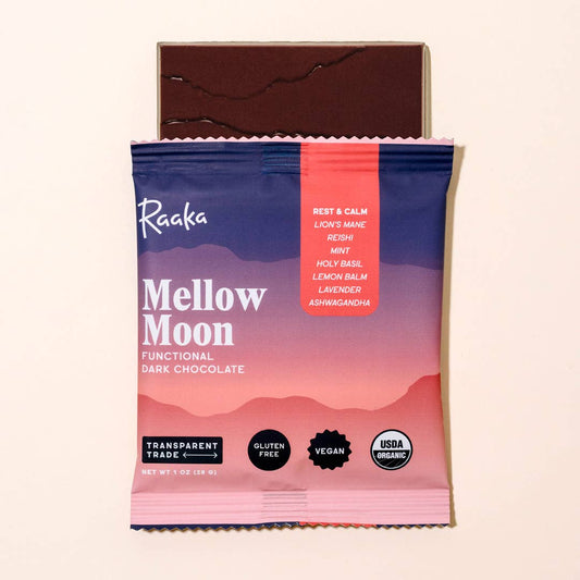 Mellow Moon Functional Dark Chocolate Bar