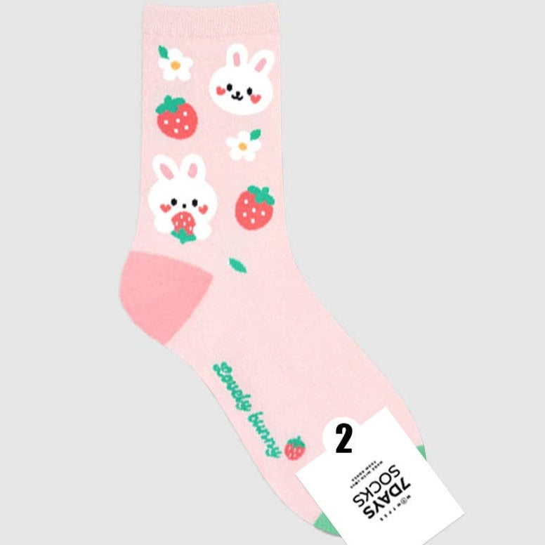lovely bunny socks