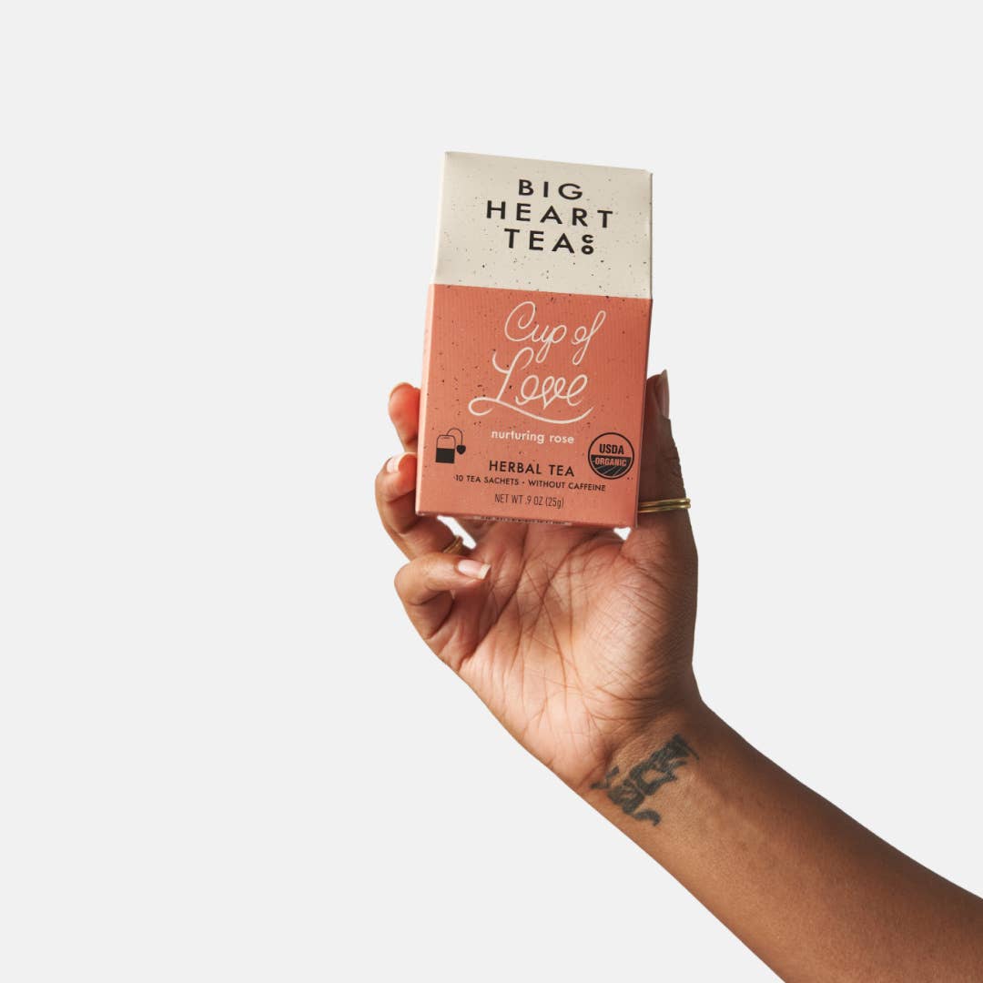 Cup of Love 10 ct Tea Bags - category:Gourmet Pantry - category:Spa &amp; Wellness