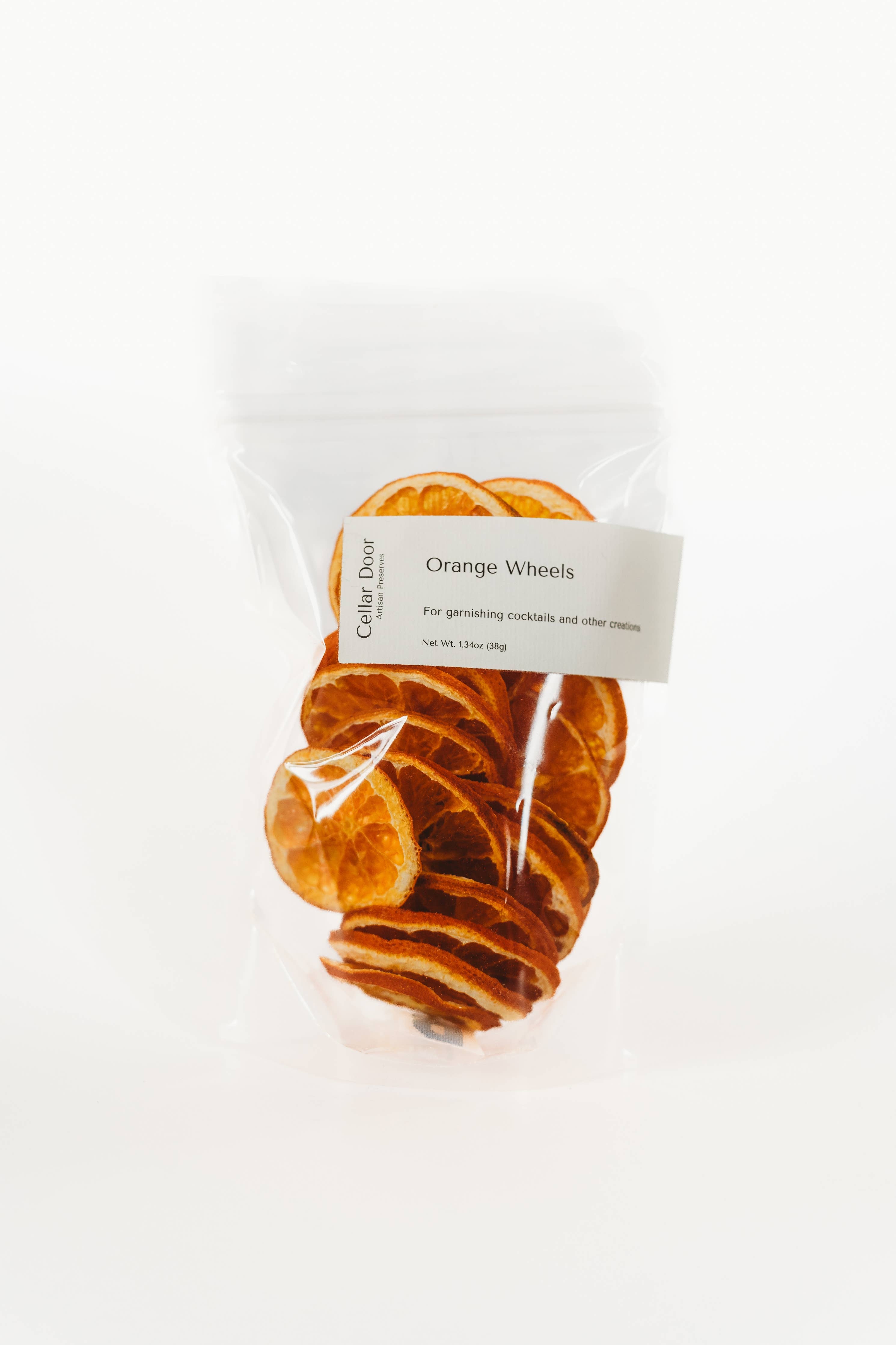 Dehydrated Orange Wheels, perfect for gourmet gift boxes and curated gift boxes