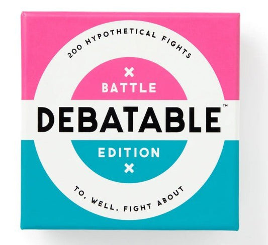 A Hilarious Party Game for Adults & Game Nights Debatable party game
