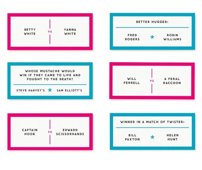 Debatable Card Game: Battle Edition, perfect for curated gift boxes and Build a Box gifting (lifestyle photo)