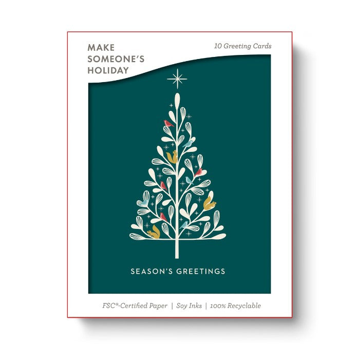 season greetings boxed card