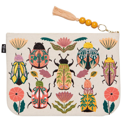 Zipper Pouch - Bugs, perfect for birthday gifts, gifts for her, and curated gift boxes