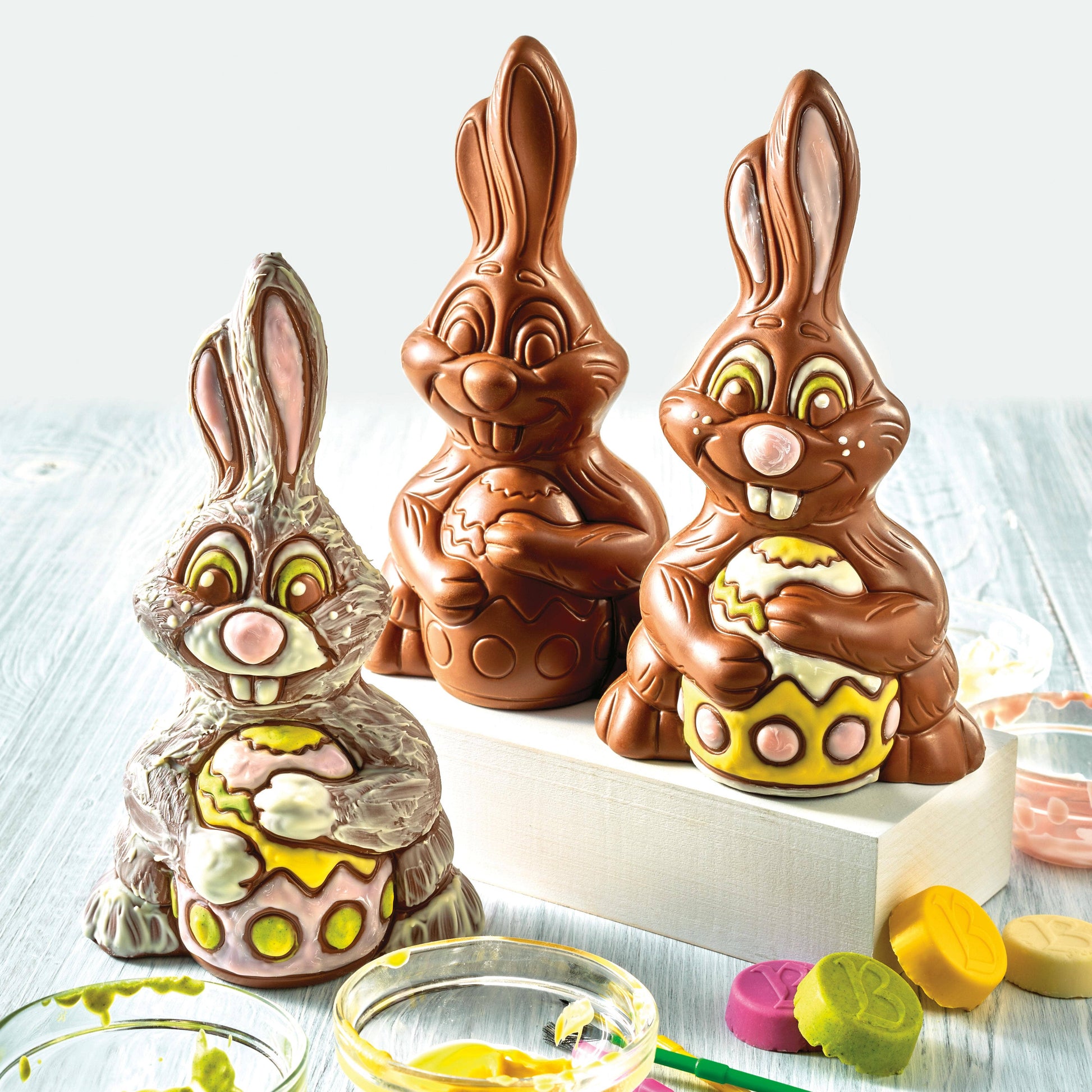 Milk Chocolate Paint-A-Bunny Kit for Easter