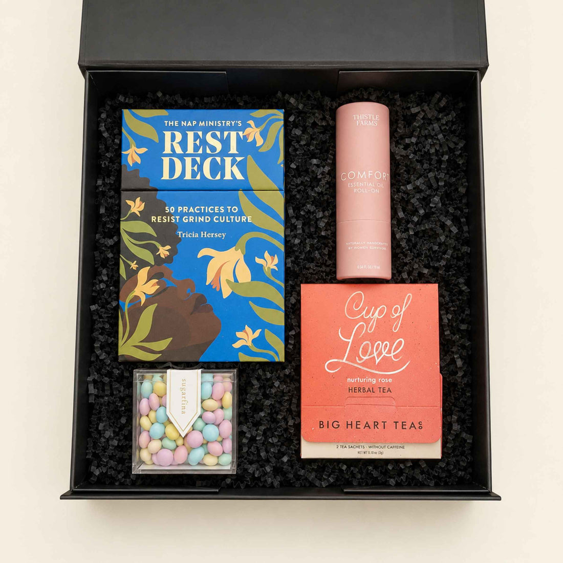 Luxury Birthday Relaxation Gift Box – Self-Care Gift with nap ministry rest deck