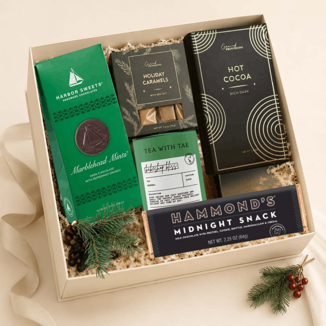 Holiday Cocoa and Chocolate Gift Box