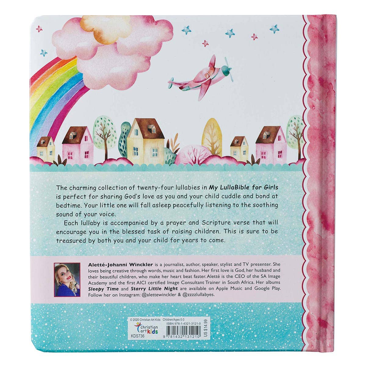 My LullaBible for Girls Book, perfect for gifts for her and curated gift boxes (lifestyle photo)
