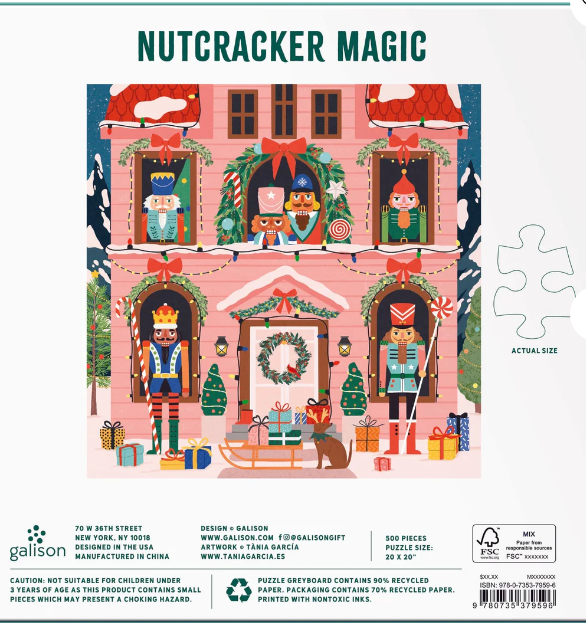 Nutcracker Magic 500 Piece Puzzle galison
