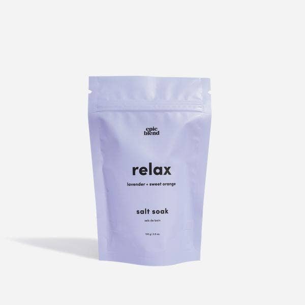 Relax Bath Salt Soak – Unwind &amp; Rejuvenate with Soothing Salts, perfect for gifts for her and curated gift boxes