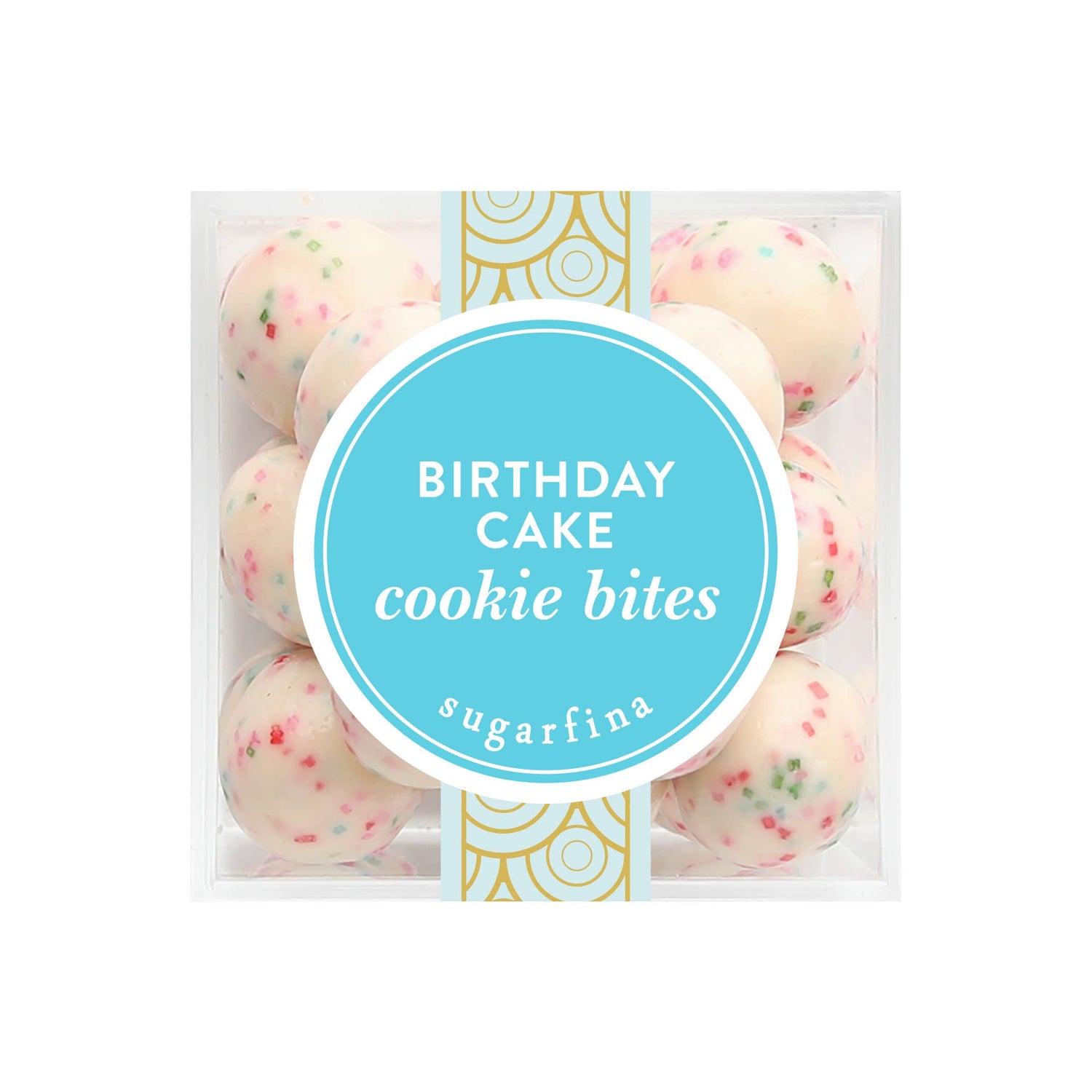 Sugarfina Birthday Cake Cookie Bites — gourmet cookies, perfect for birthday gifts and curated gift boxes
