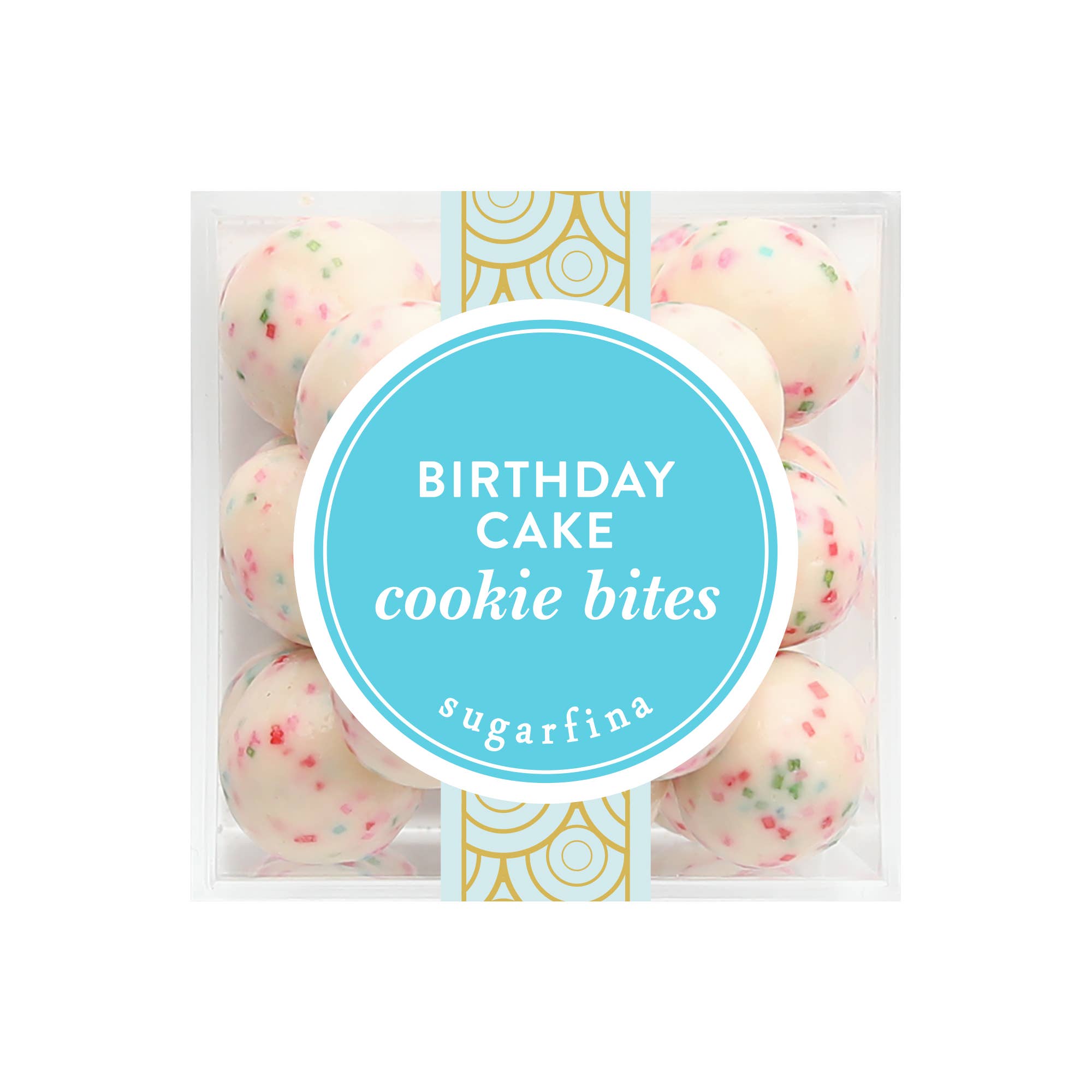 Sugarfina Birthday Cake Cookie Bites — gourmet cookies, perfect for birthday gifts and curated gift boxes