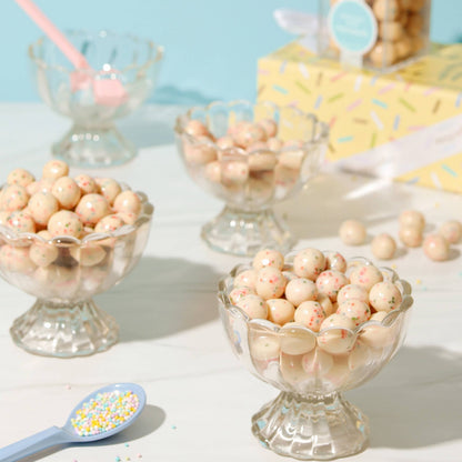 Sugarfina Birthday Cake Cookie Bites — gourmet cookies, perfect for birthday gifts and curated gift boxes (detail shot)