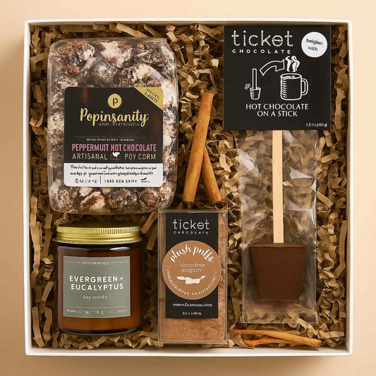the sweet adventure christmas treats basket