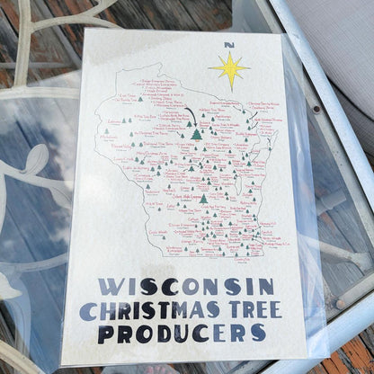 Wisconsin Christmas Tree Farms Map - Holiday Adventure Guide