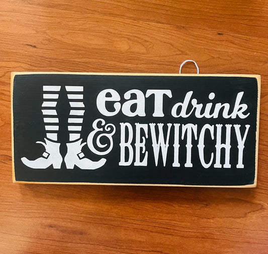 Eat Drink & Bewitchy - Halloween Decor