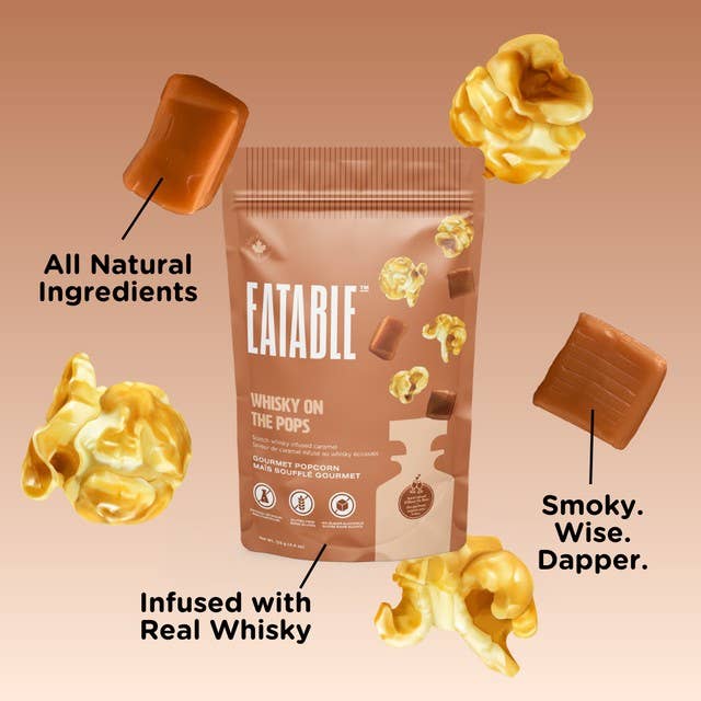 Whisky on the Pops - Gourmet Caramel Popcorn 6