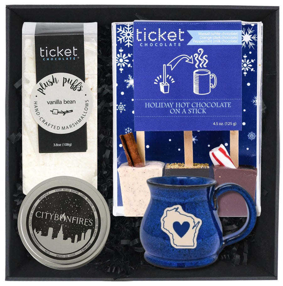 Wisconsin winter Gift box