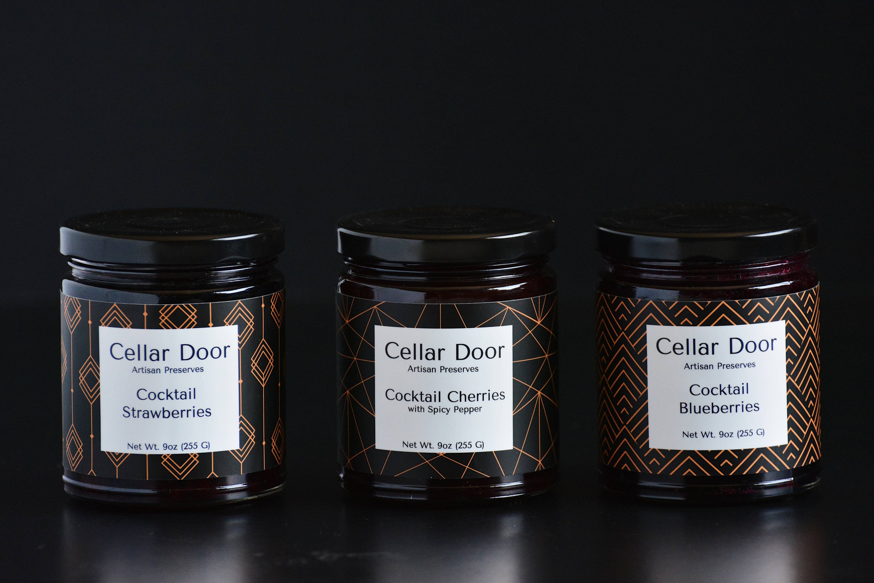 Cocktail Cherries with Spicy Pepper, perfect for gourmet gift boxes and curated gift boxes (product close-up)