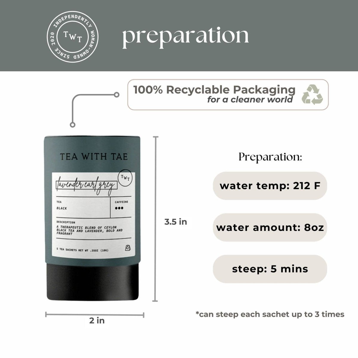 Lavender Earl Grey Black Tea make tea at home