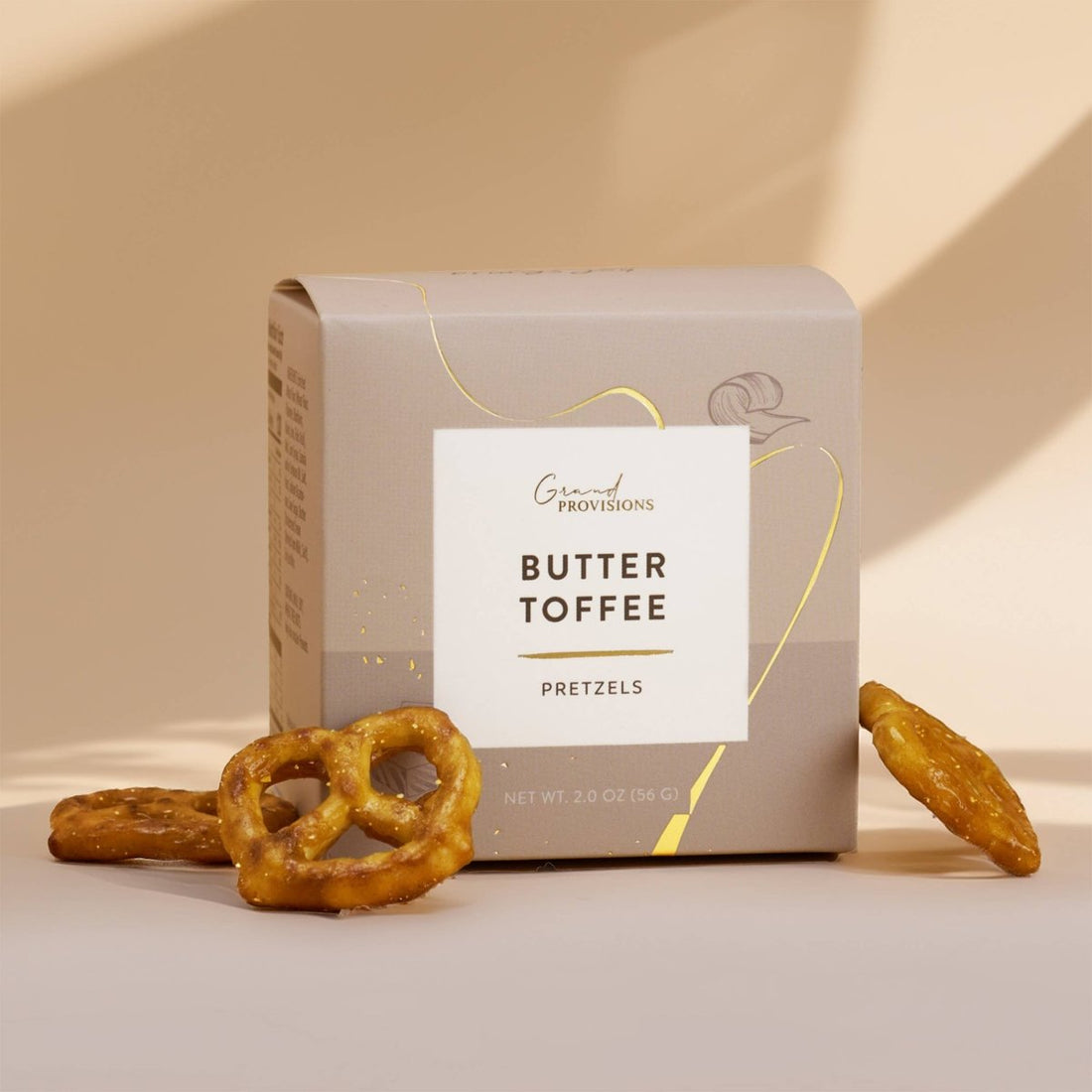 Butter Toffee Pretzels — gourmet snack, perfect for gourmet gift boxes and curated gift boxes