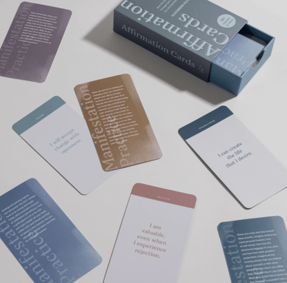 Affirmation Cards for Healing, perfect for self-care gifts and curated gift boxes (front view)
