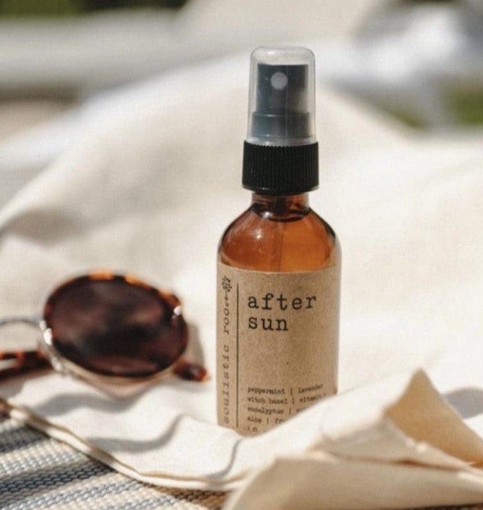After Sun Aloe Spray, perfect for spa and wellness gift boxes and curated gift boxes (front view)