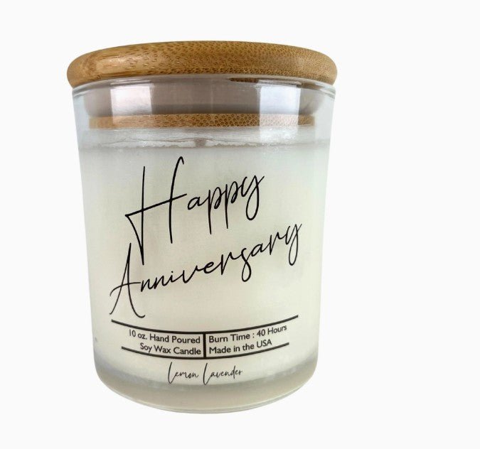 Happy Anniversary Gift Candle - category:Gift Sets - category:Home &amp; Decor