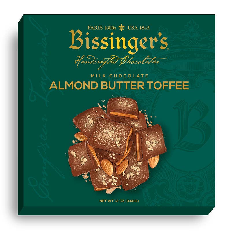 Almond Butter Toffee Gift Box Bissingers