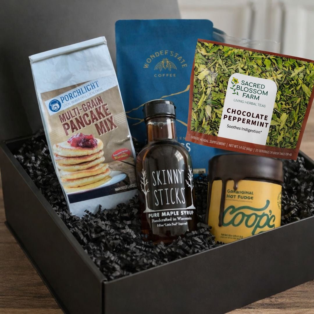 small business employee appreciation gift after tax season breakfast in a box