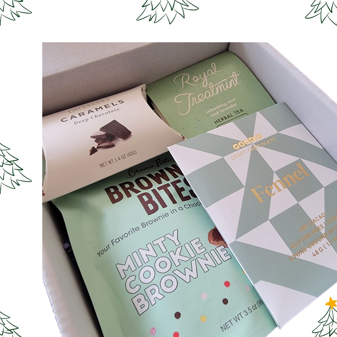 chocolate and tea for christmas