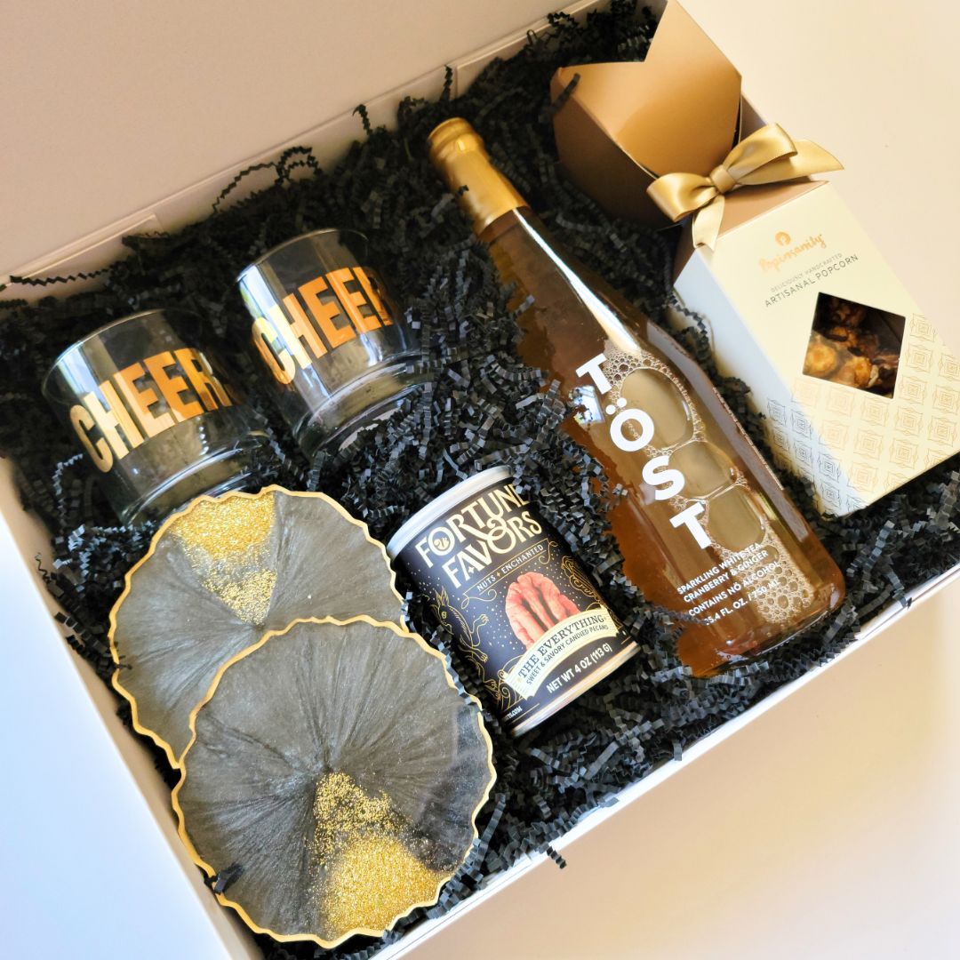 Cheers to the Holidays Gift Box