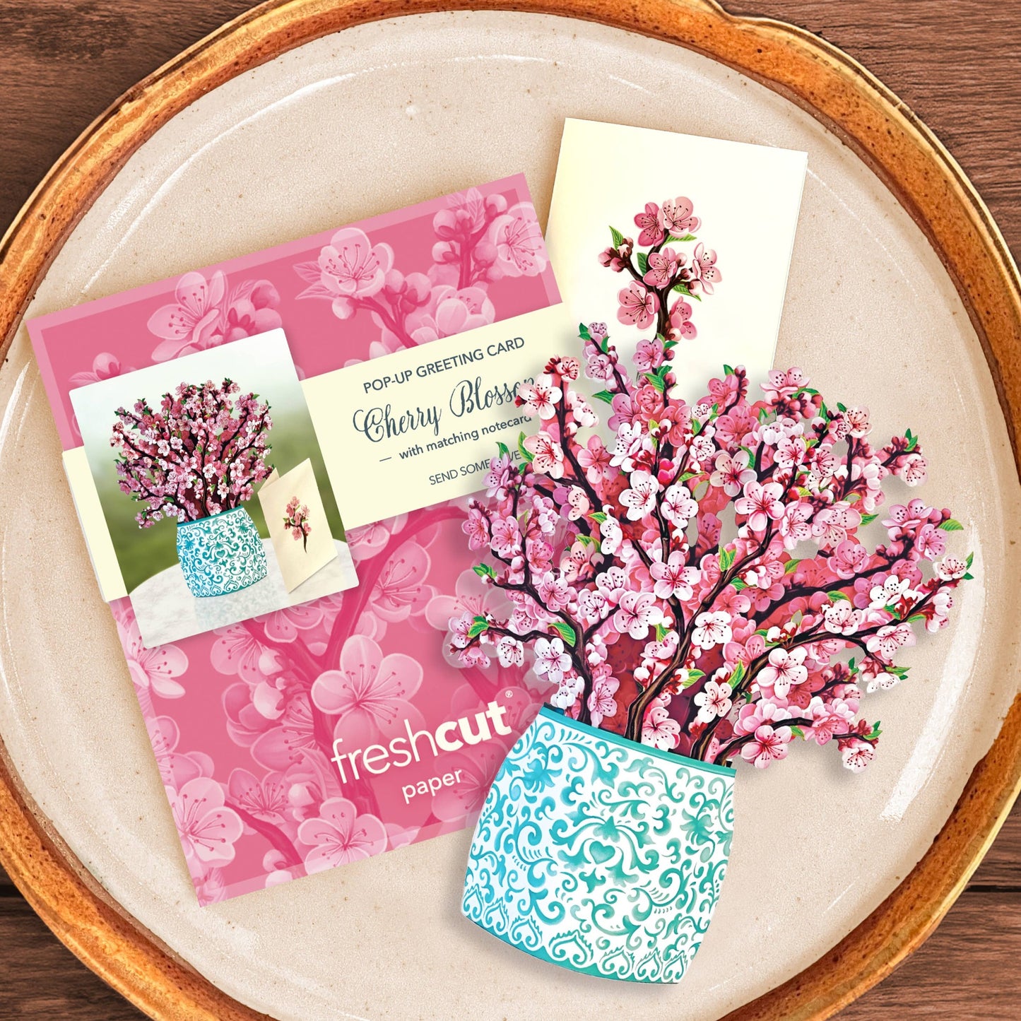 Mini Cherry Blossom Pop-Up Card