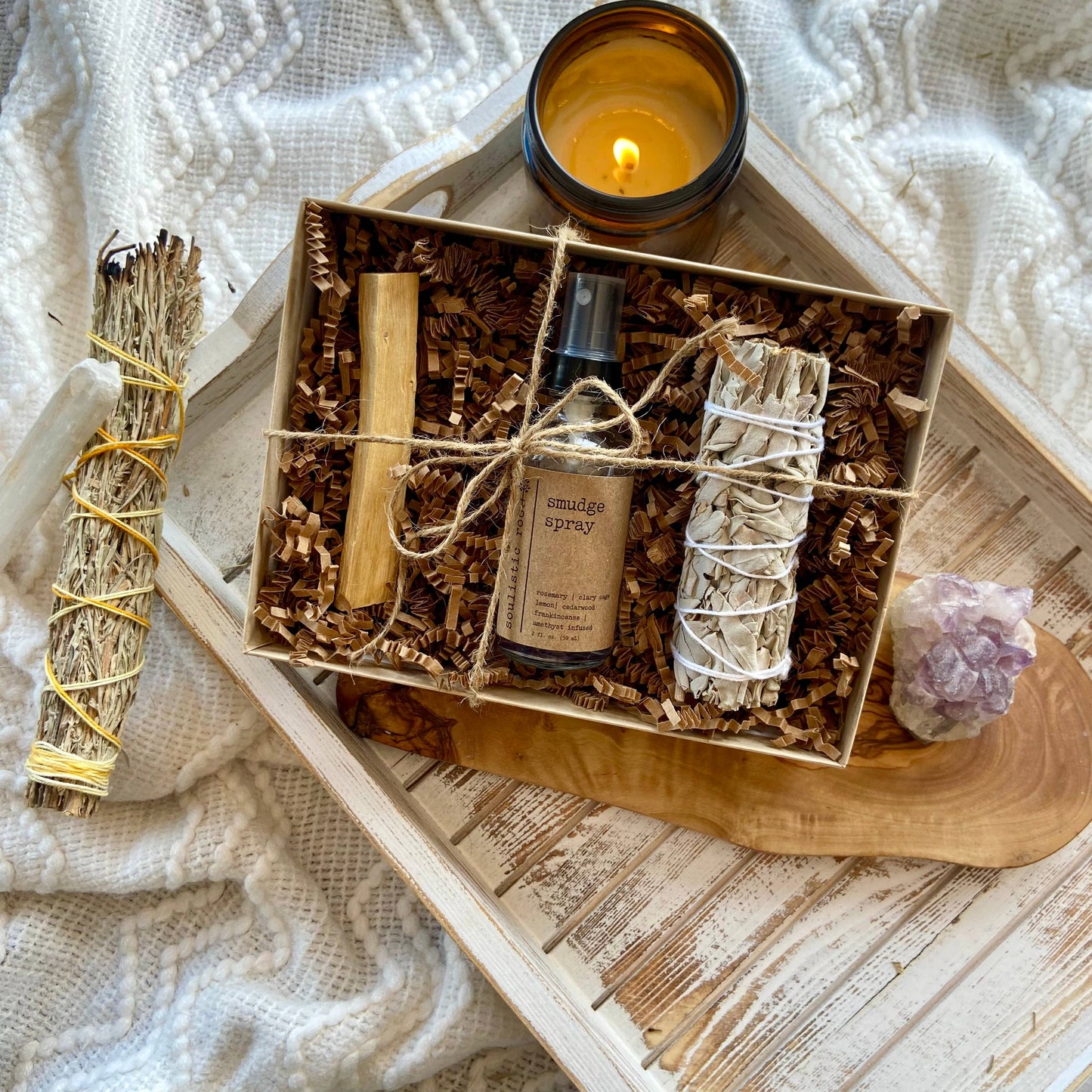 Smudge Bundle Gift Set for wellness