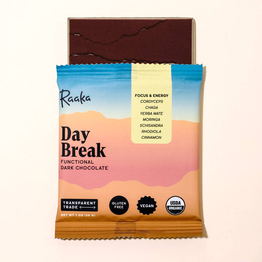 Day Break Functional Dark Chocolate Bar