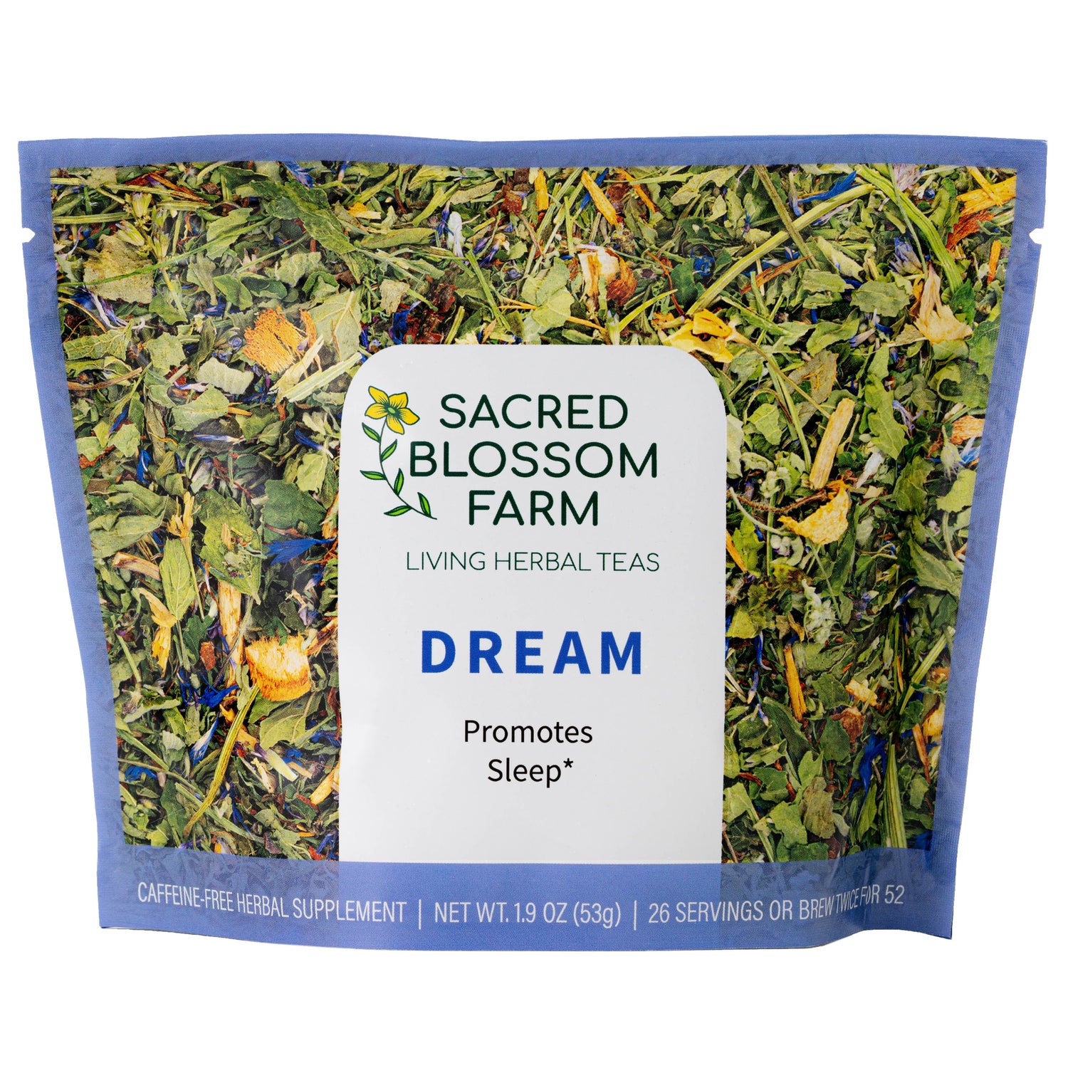 Dream Herbal Tea - Sacred Blossom Farm — loose leaf gourmet tea, perfect for gourmet gift boxes and curated gift boxes