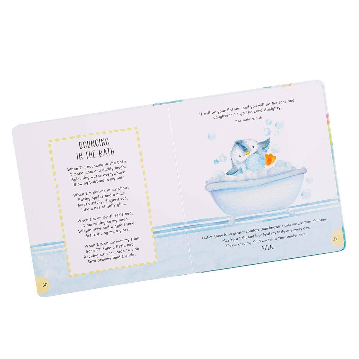 My Lullabible For Boys Book, perfect for gifts for him and curated gift boxes (shown with packaging)
