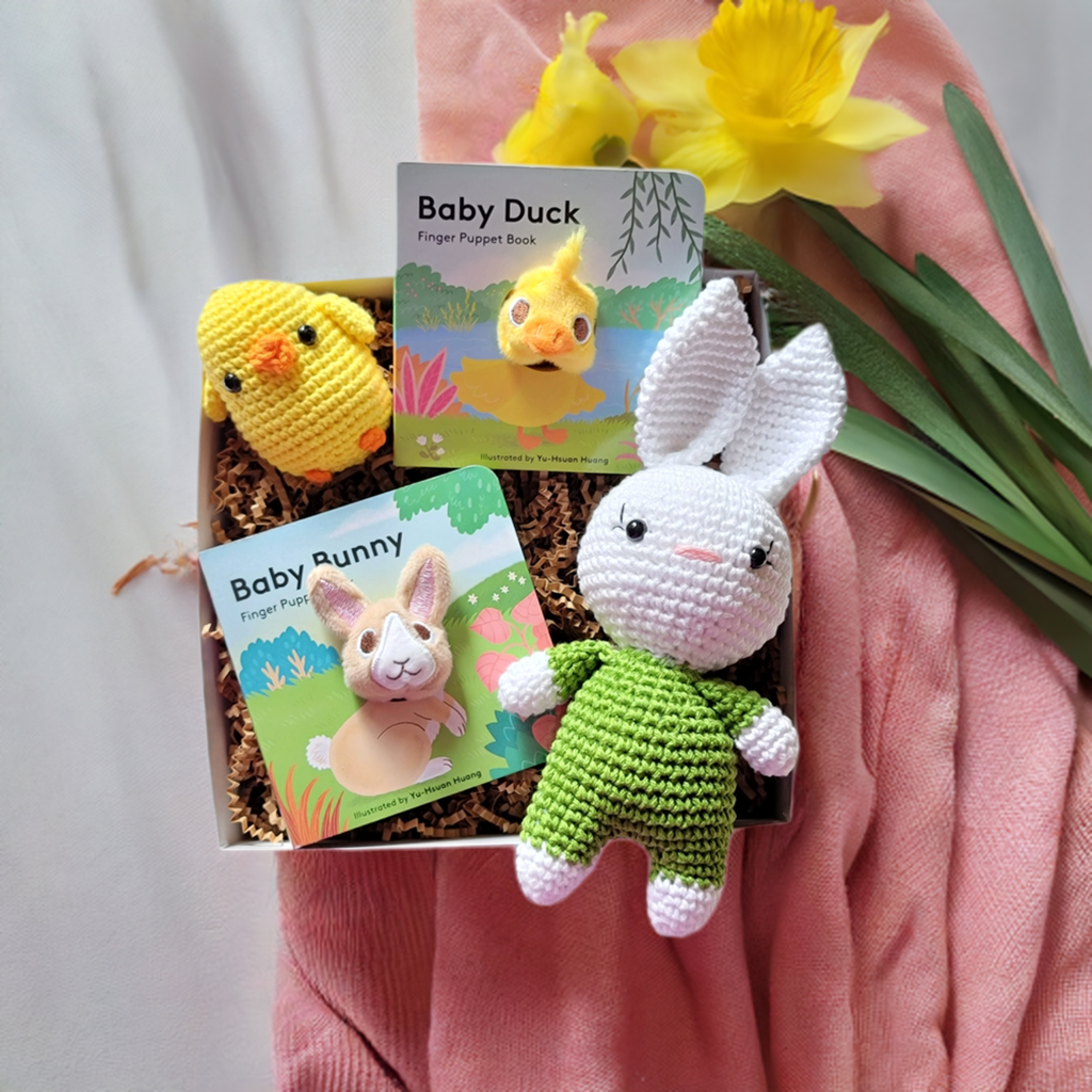 Easter baby gift basket