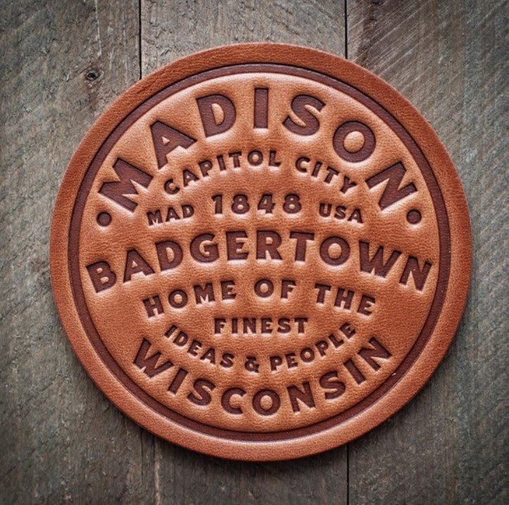 Leather Coasters – Premium Protection with a Stylish Touch, perfect for curated gift boxes and Build a Box gifting