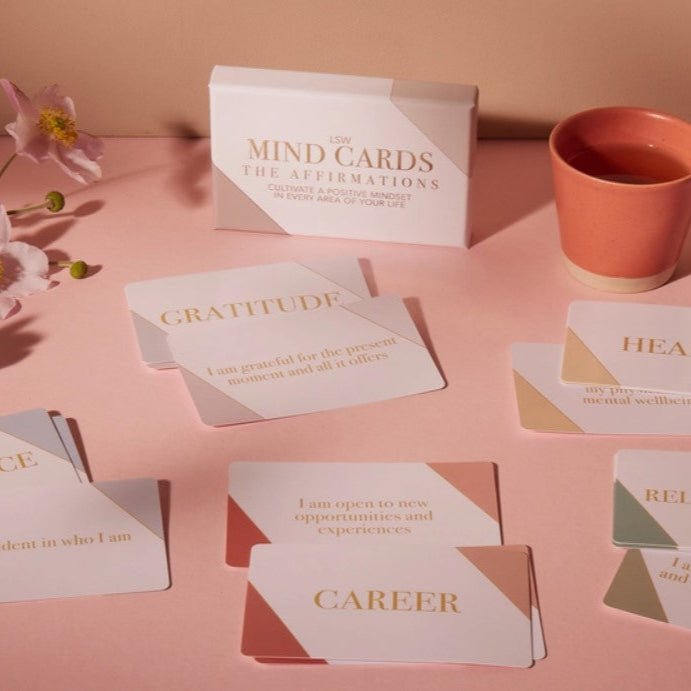 Mind Cards: 50 affirmation cards, perfect for self-care gifts and curated gift boxes