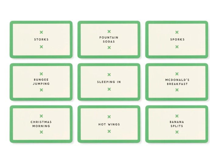 Spork Versus Stork Social Game — playful card game, perfect for gift boxes and gifting (styled in a curated gift box)