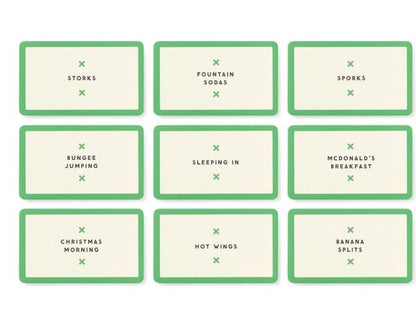 Spork Versus Stork Social Game — playful card game, perfect for gift boxes and gifting (styled in a curated gift box)