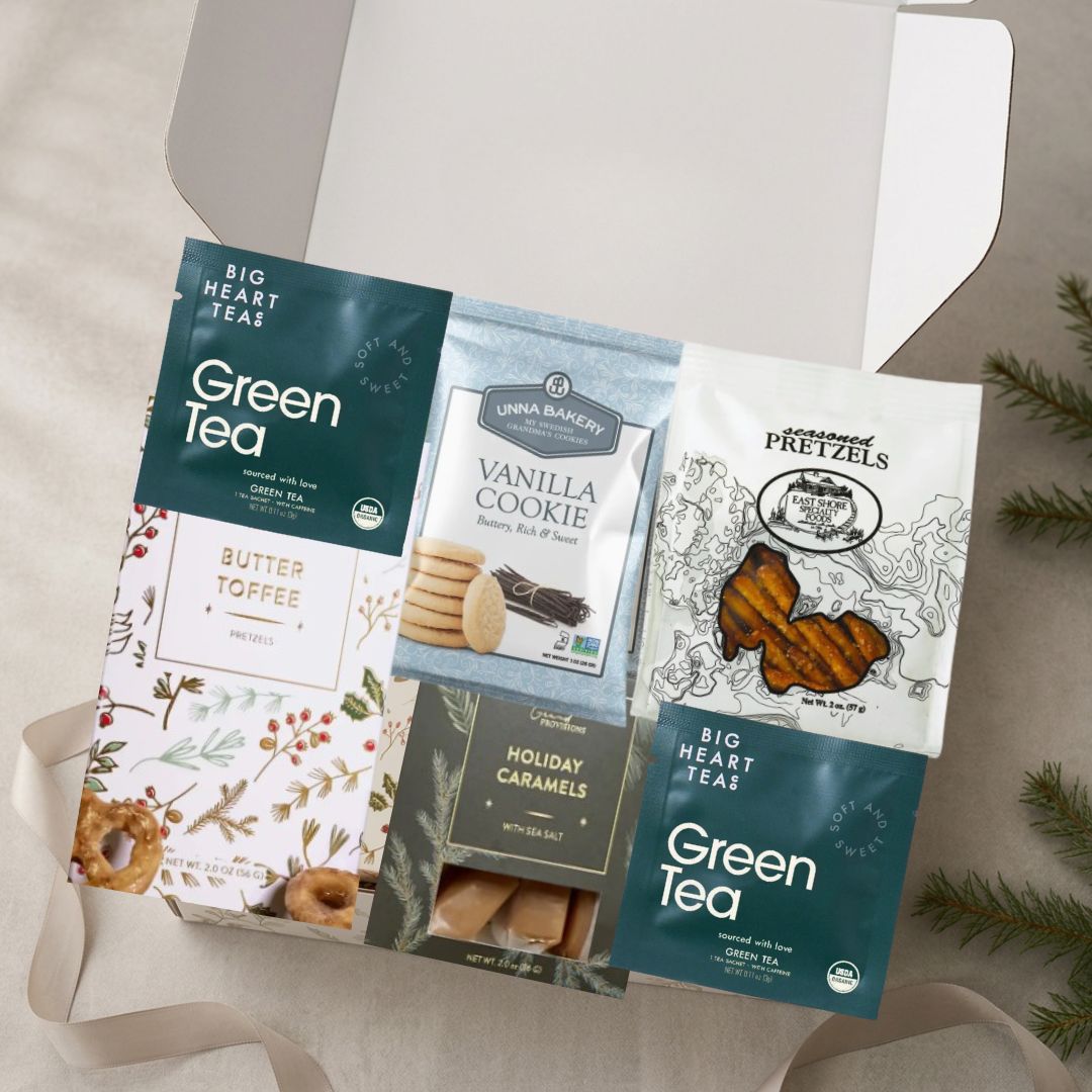 Holiday Tea and Treats Gift Box