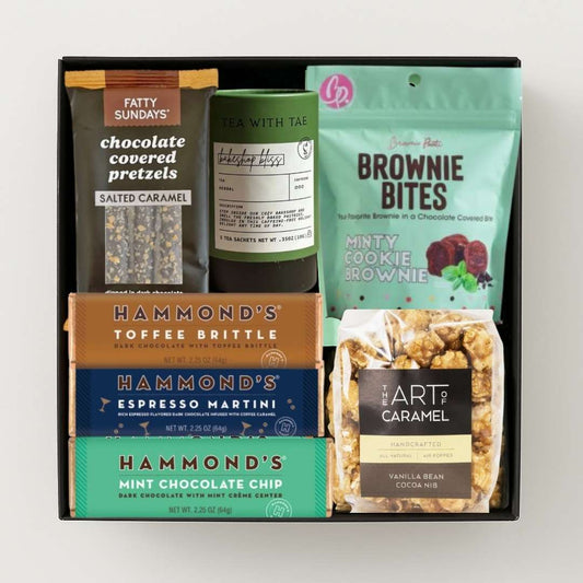 Christmas gift basket, Sweet & Savory Gift Box