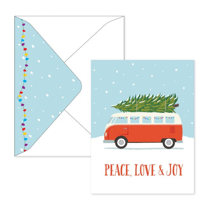 peace love joy card set