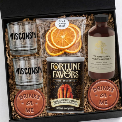 Wisconsin Old Fashioned Gift Box for VIP clients 