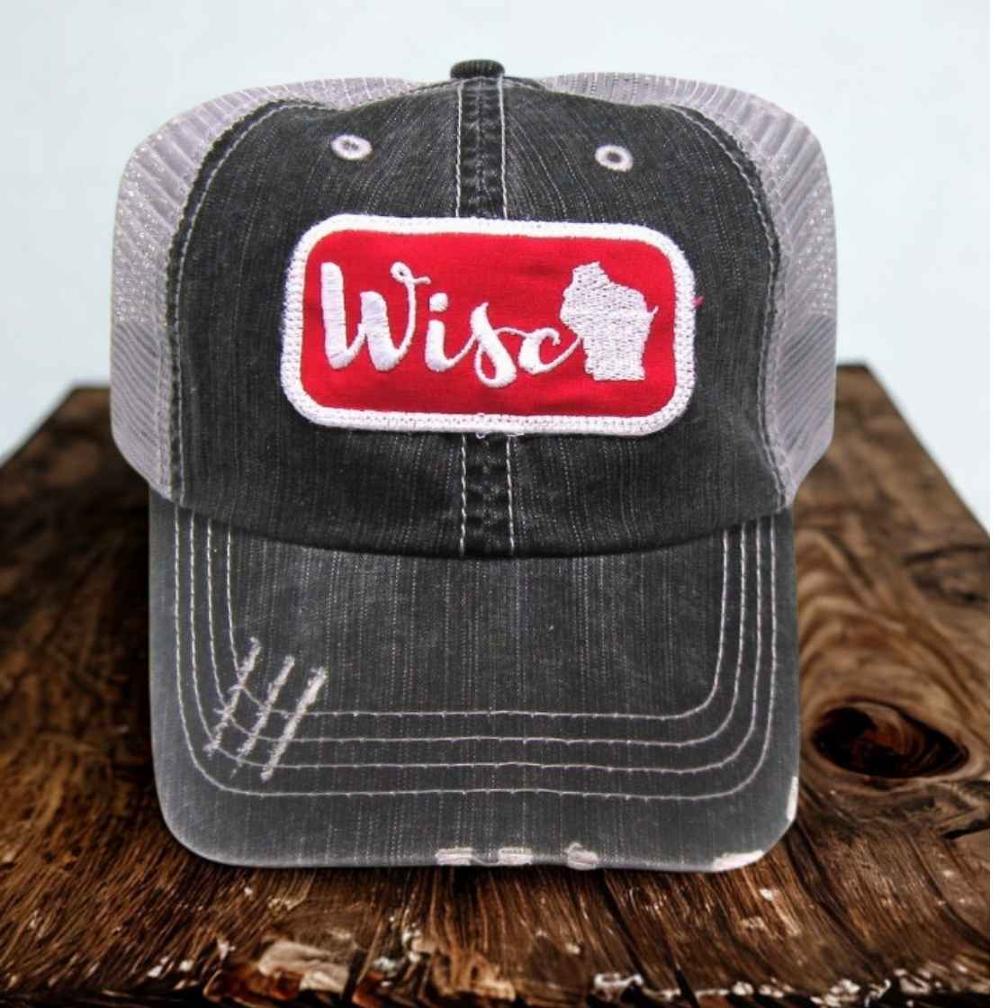 Wisconsin Trucker Hat wisc 