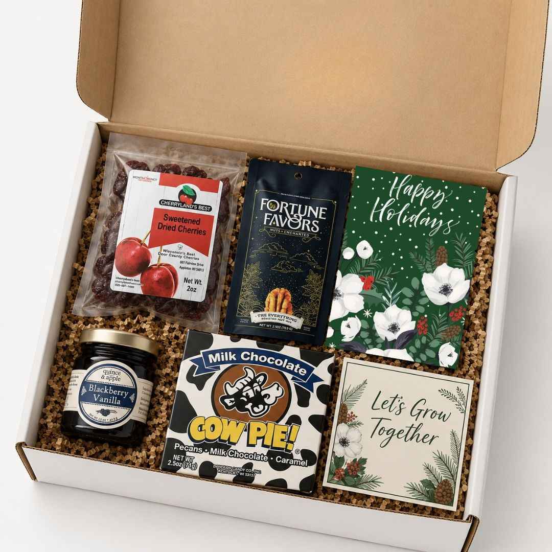 wisconsin holiday gift box