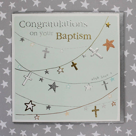 Congratulations On Your Baptism Card